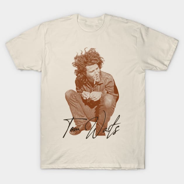 Young Tom Waits T-Shirt by darklordpug